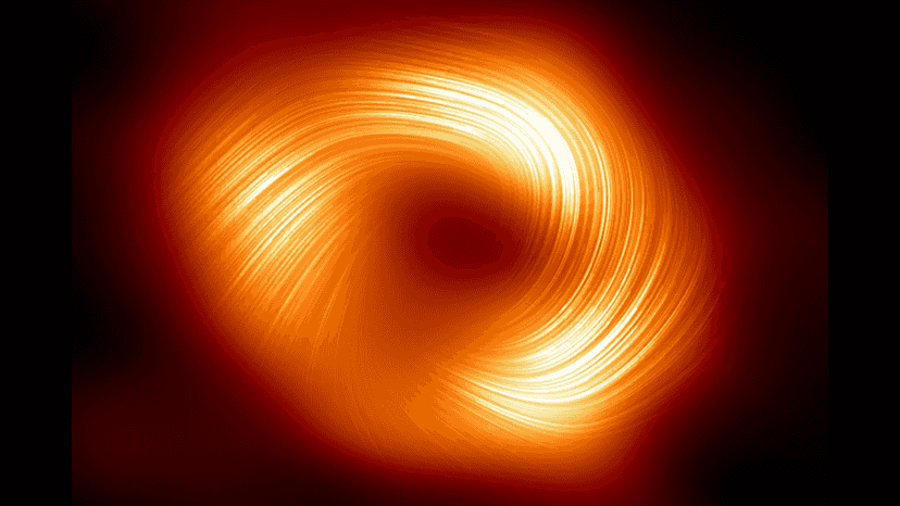 У черной дыры в центре Млечного Пути обнаружены вспышки: создана реконструкция (видео)