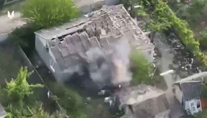Дроны ССО наделали переполох у оккупантов на Херсонщине (видео)