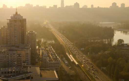 High levels of dust pollution persist in Kyiv