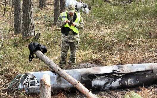 Debris of enemy X-55 and Iskander missiles shot down in Rivne region. PHOTOS