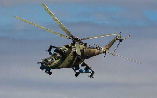 Mi-24 military helicopter crashes in Russian-occupied Abkhazia - media. VIDEO