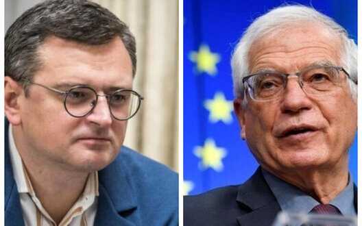 Kuleba had conversation with Borrell: He called for speedy supply of Patriot and other air defense systems capable of shooting down ballistic missiles to Ukraine