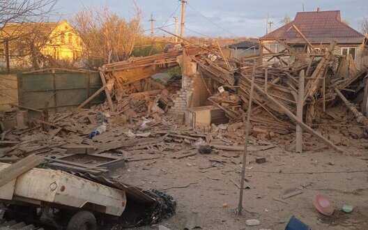 In evening, enemy shelled village in Kharkiv region, two were killed. PHOTO
