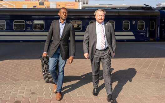 Deputy Head of US Treasury Adeyemo arrived in Kyiv for visit. PHOTO