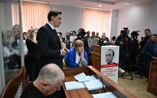Shevchenkivskyi District Court again failed to consider case of appeal against Chervinskyi’s suspicion. VIDEO&PHOTOS