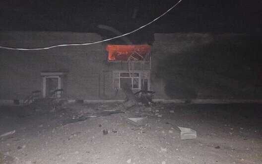 Day in Kharkiv region: as result of "Shahed" attack, house and educational institution in Izium were damaged. PHOTO