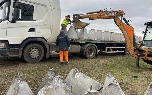 More than 5000 concrete "dragon’s teeth" installed in Odesa region - StratCom of AFU. PHOTOS
