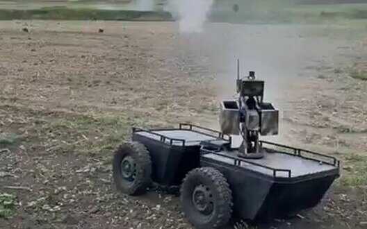 Soldiers of 63rd SMB Brigade announced fundraising for ground drone equipped with machine gun. VIDEO