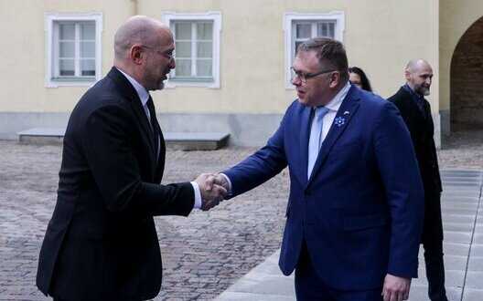 Shmyhal met with Estonian Speaker of Parliament and discussed important issues for Ukrainian security. PHOTOS