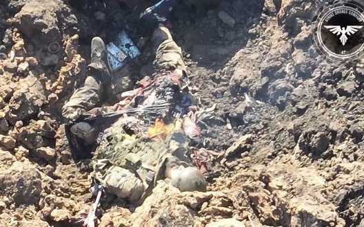 Smashed heads and severed legs and arms: drones of 47th SMB "dismantle" assault group of occupiers. VIDEO 18+
