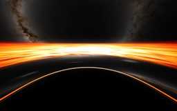NASA показало впечатляющее видео о путешествии в черную дыру