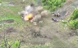 Border guards destroy 6 occupiers’ motorcycles with drones in Bakhmut direction. VIDEO