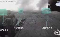 Ukrainian defenders destroys enemy tank. VIDEO
